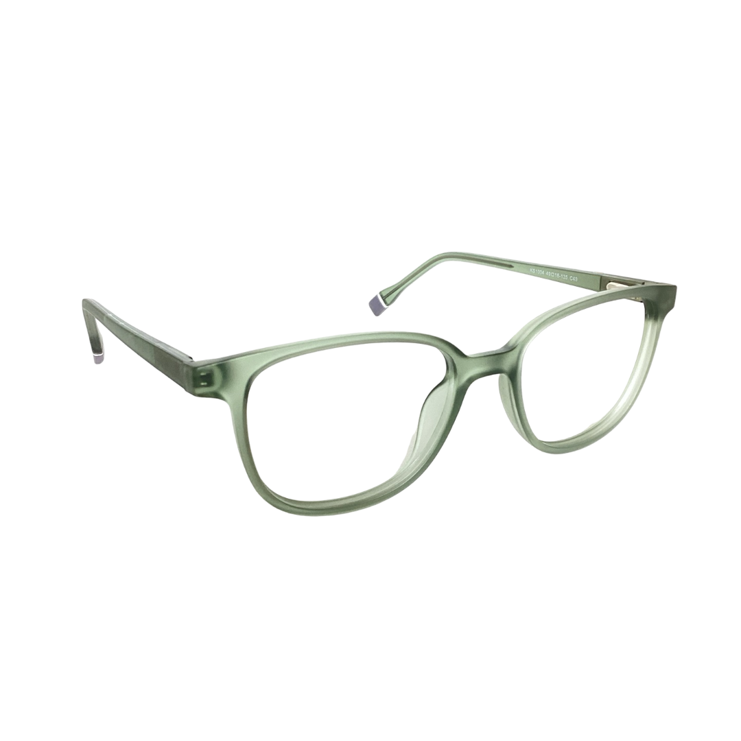Trends Ks1004 Tr Flexi Green Wayfarer Full Frame 49