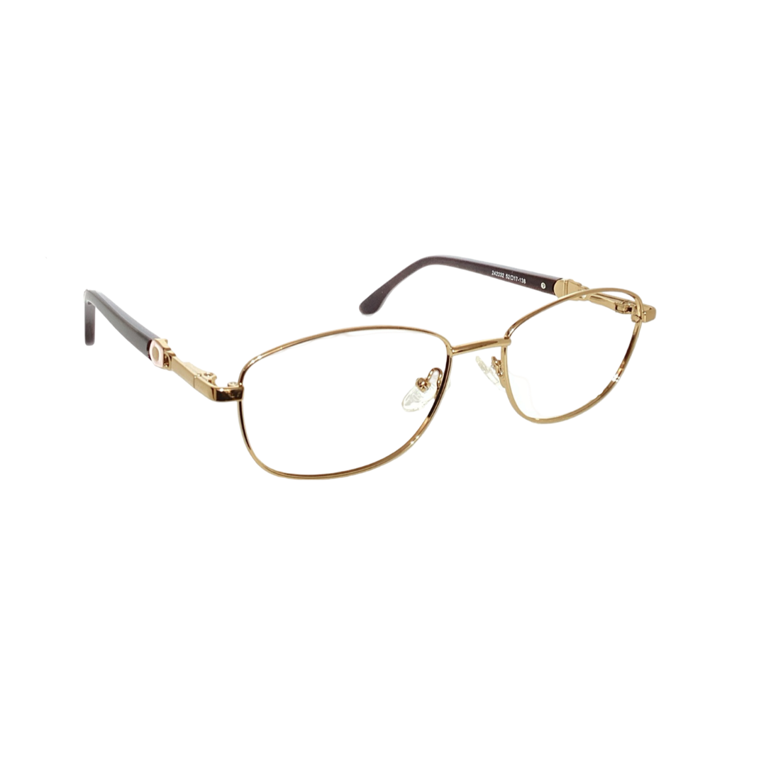 London Art 242232 Metal Gold Oval Full Frame 52
