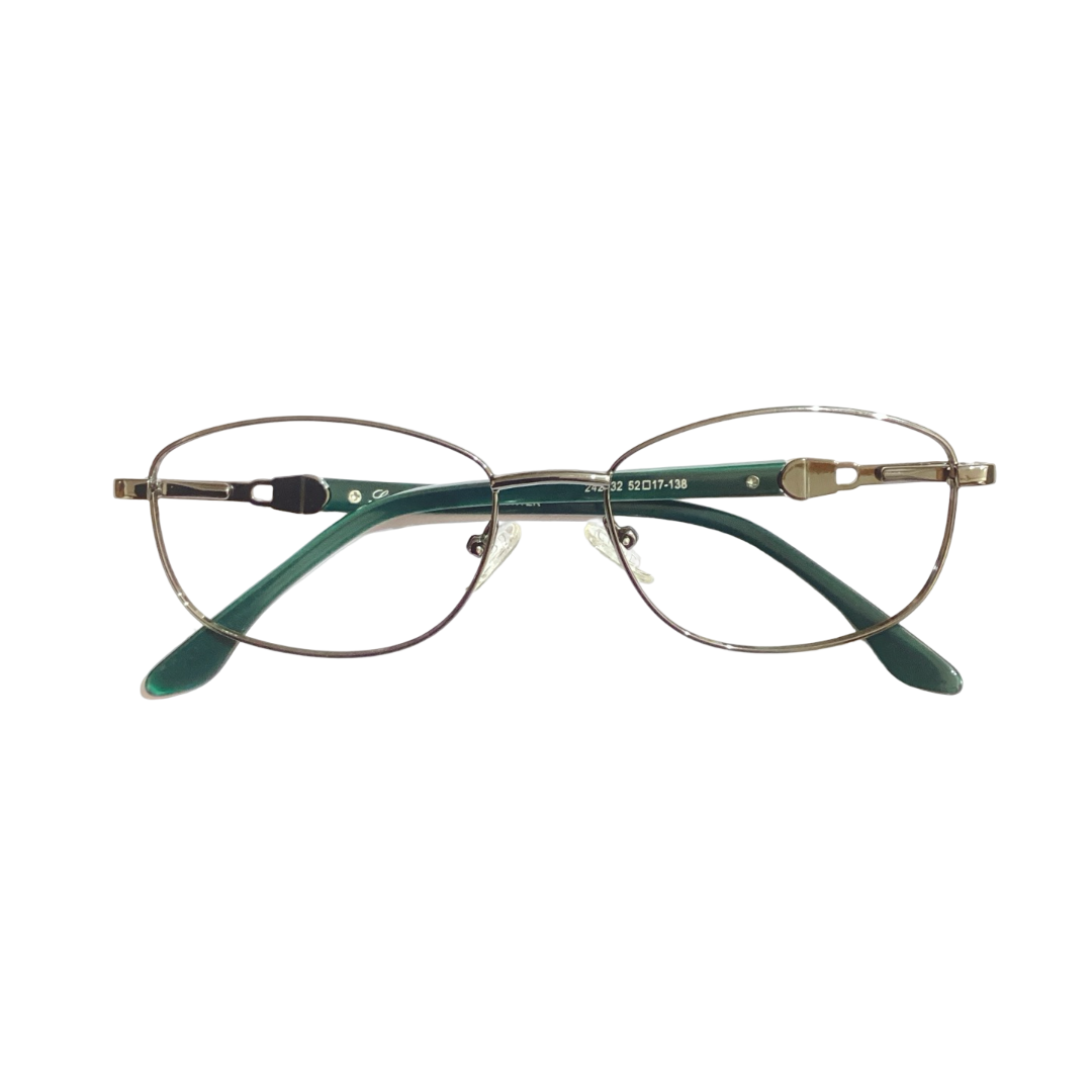 London Art 242232 Metal Gray Oval Full Frame 52