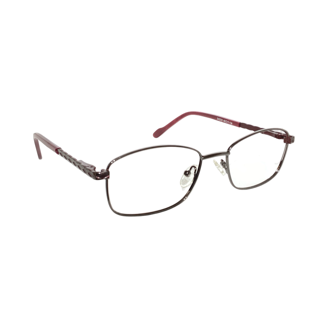 London Art 242233 Metal Gray Oval Full Frame 49