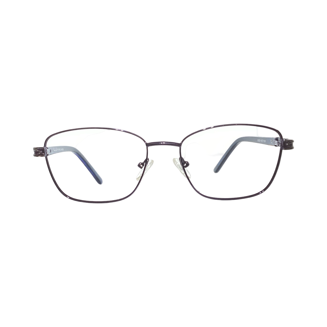 London Art 242234 Metal Purple Oval Full Frame 54