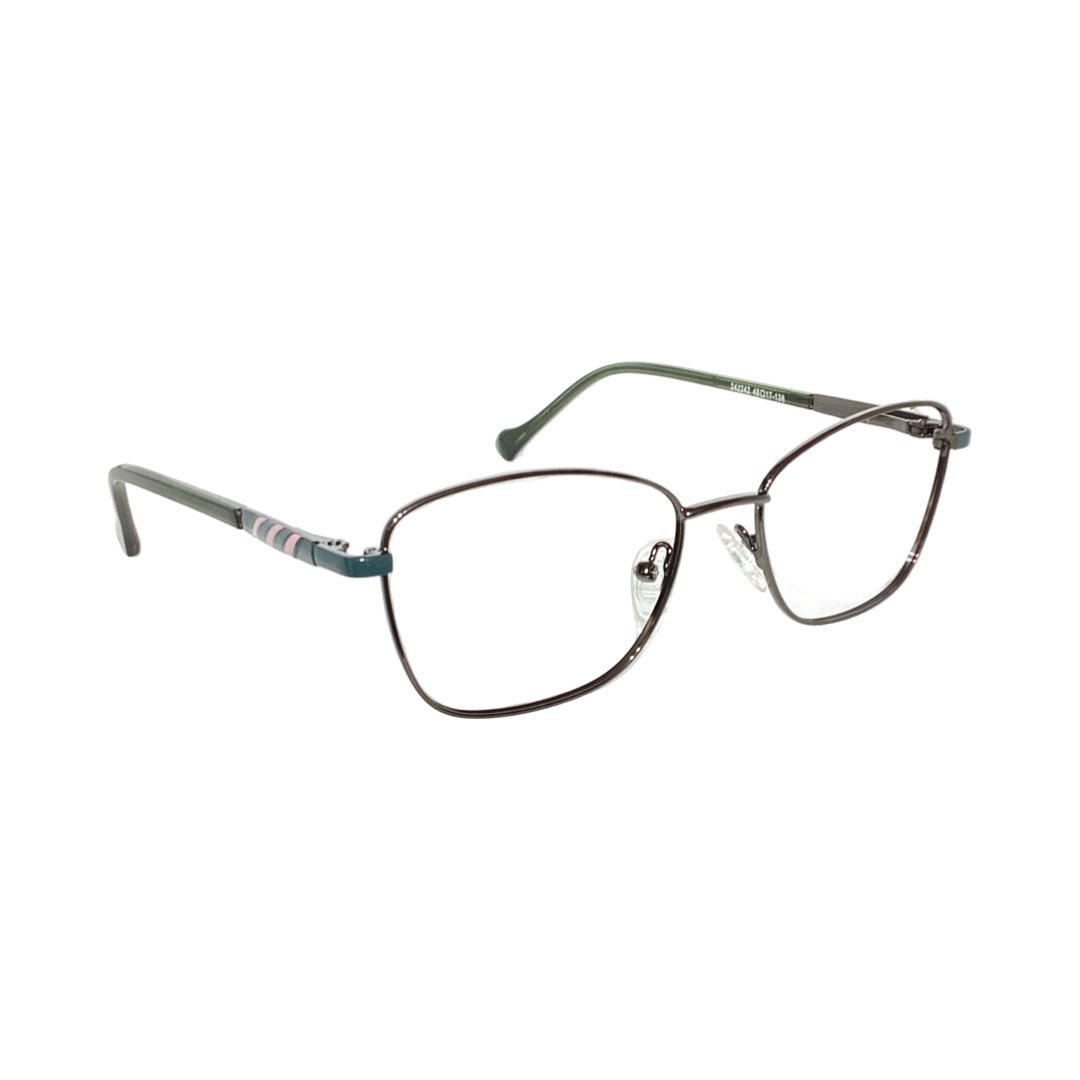 London Art 242242 Metal Gray Oval Full Frame 48