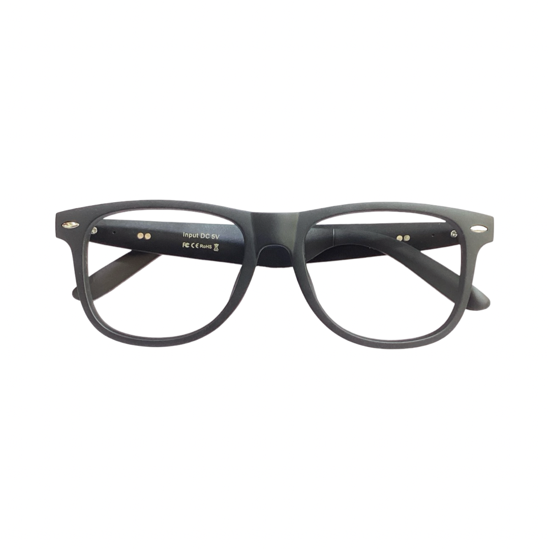 Wolfeyes A01 Tr Flexi Black Wayfarer Full Frame 52