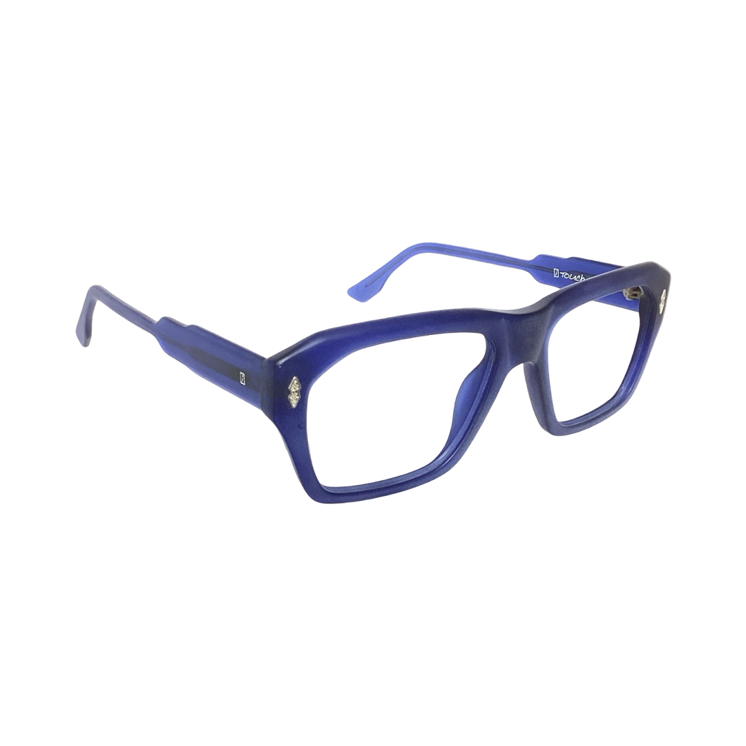 I Touch 501 Acetate Blue Square Full Frame 56