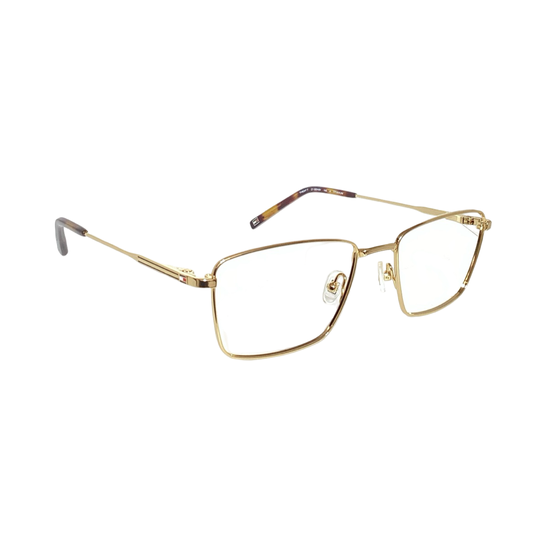 Tommy Hilfiger Th6347 Titanium Gold Square Full Frame 53