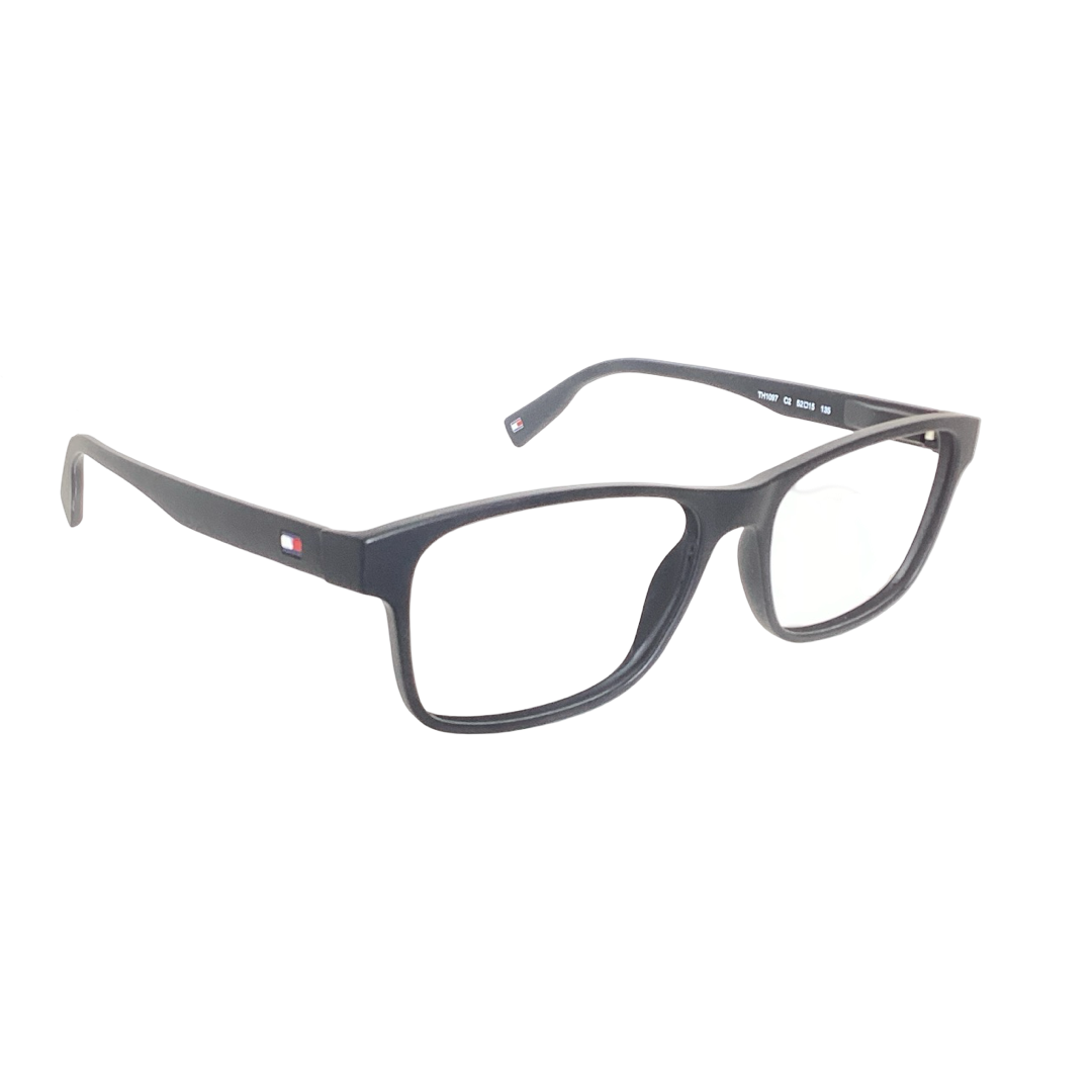 Tommy Hilfiger Th1097k Tr Flexi Black Rectangle Full Frame 52