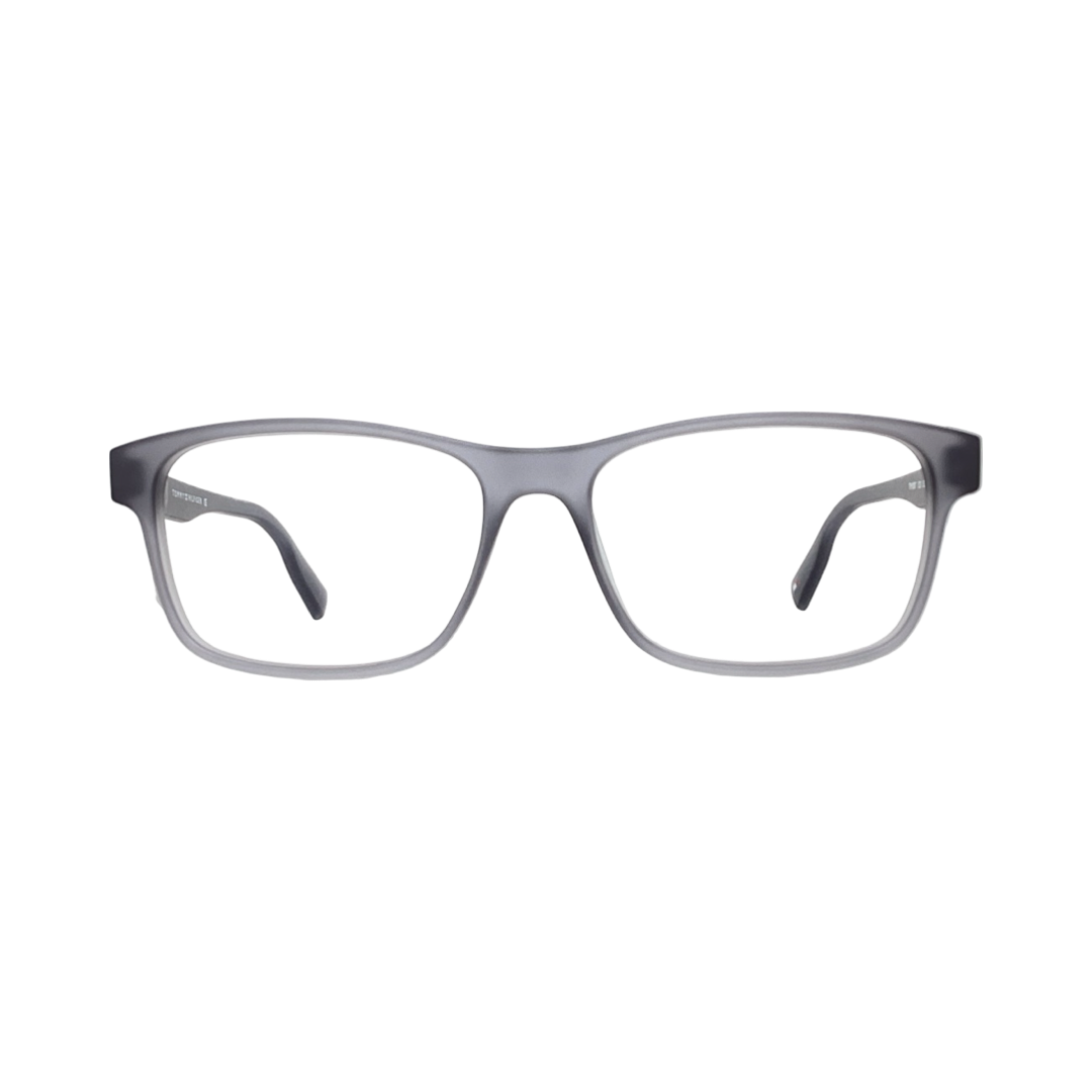 Tommy Hilfiger Th1097k Tr Flexi Gray Rectangle Full Frame 52