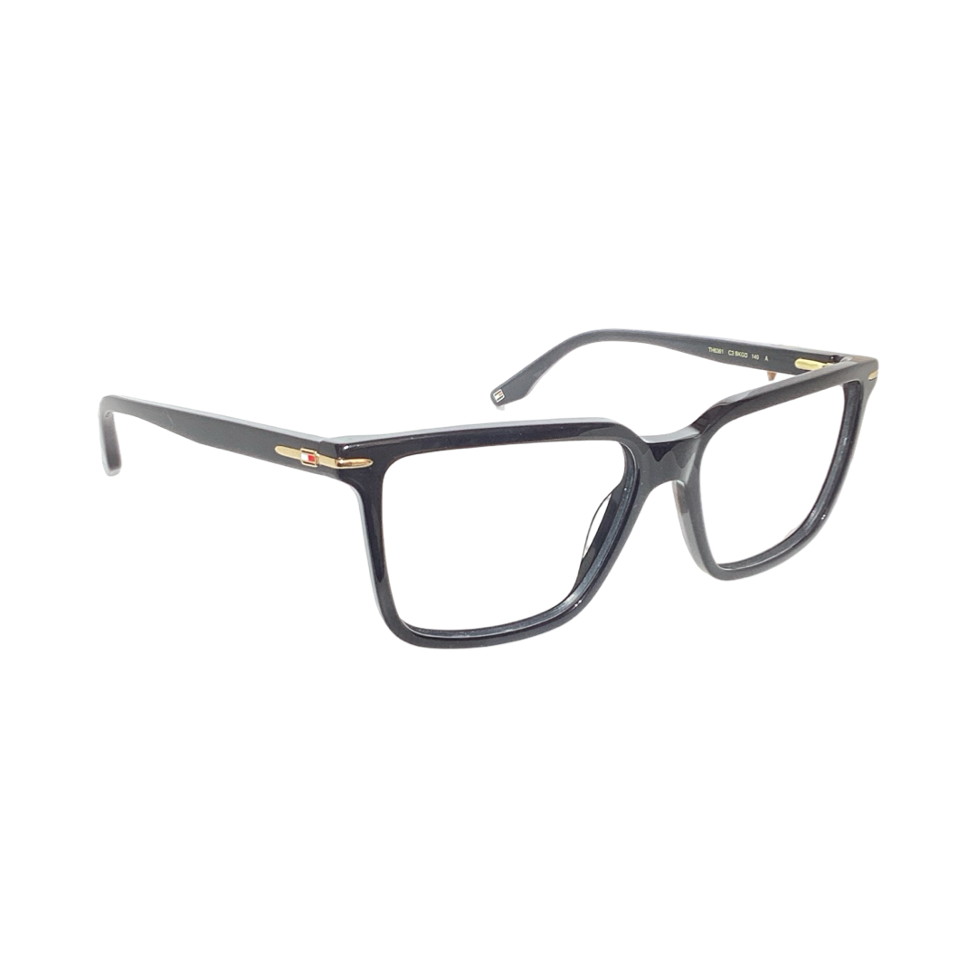 Tommy Hilfiger Th6361 Acetate Black Square Full Frame 55