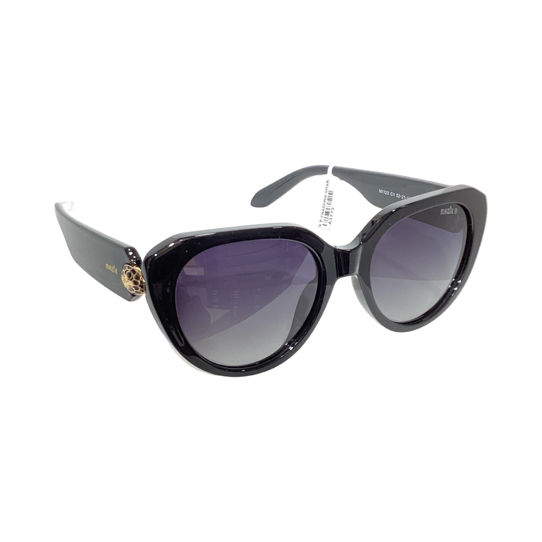 Mazik M1123 Acetate Black Cat Eyes Full Frame 52