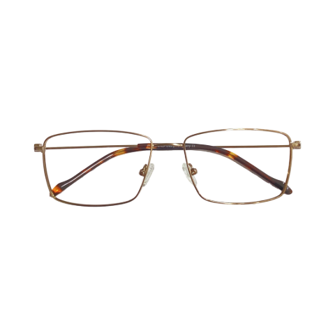 Provo 38011 Metal Brown Rectangle Half Frame 54