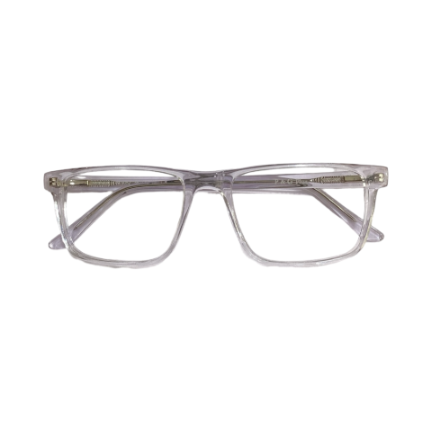 PG M9052 Acetate Cristal White Rectangle Full Frame 56