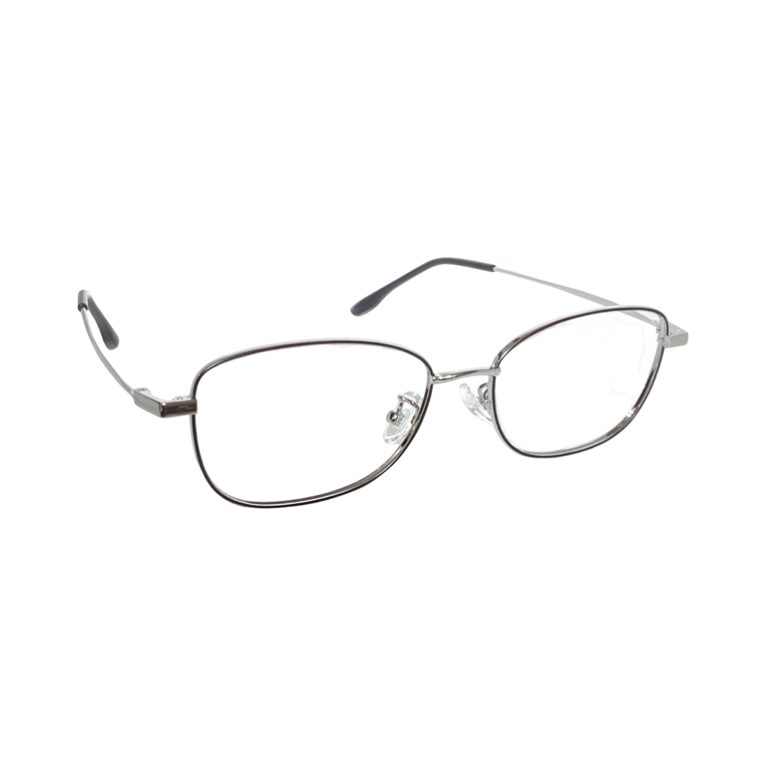Piramyd S2166 Metal Silver Black Oval Full Frame 53
