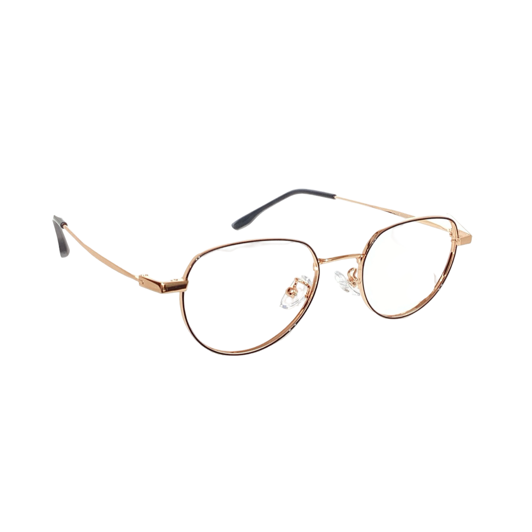 Piramyd S2159 Metal Black Gold Oval Full Frame 43