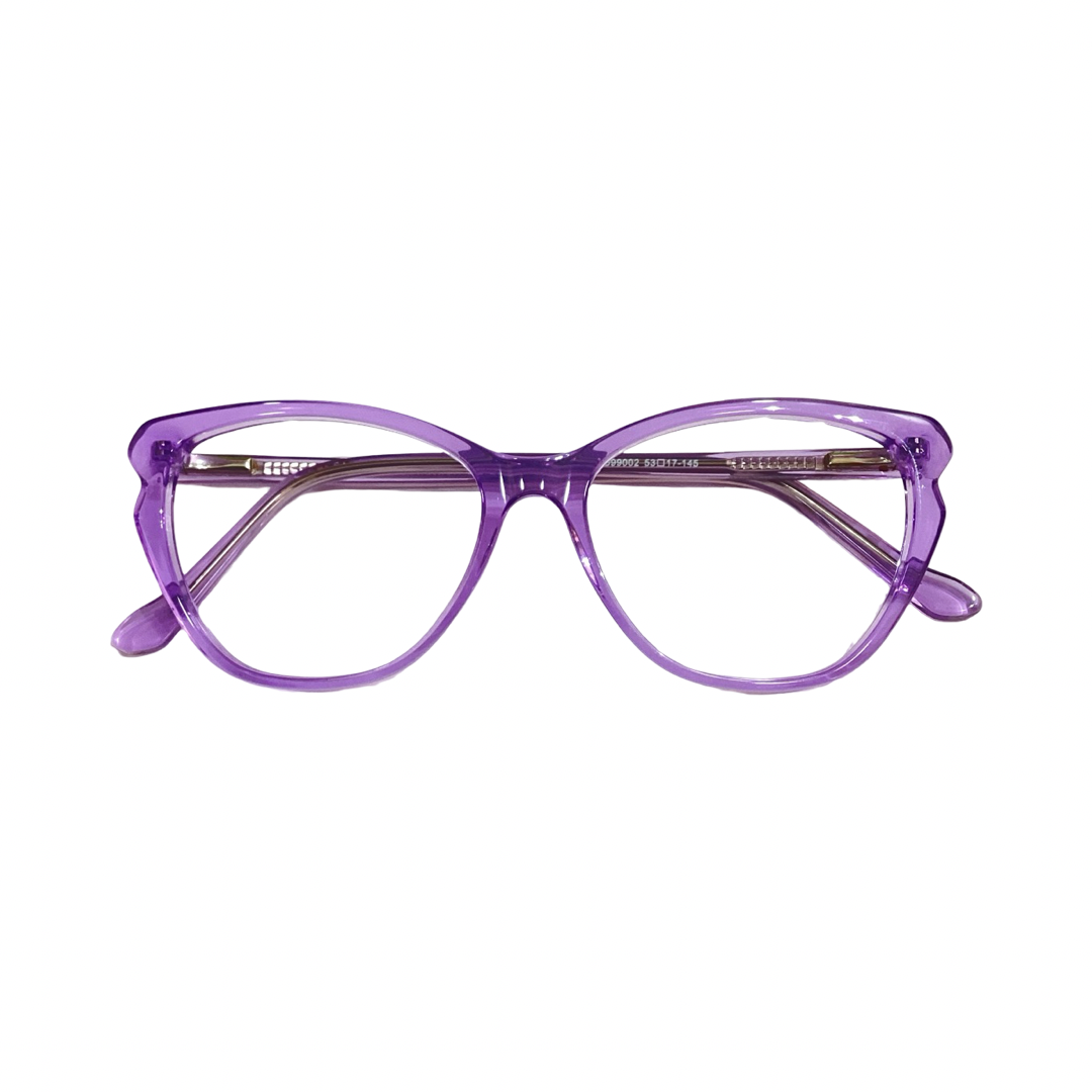 Playereyes Rb99002 Acetate Purple Cat Eyes Full Frame 53