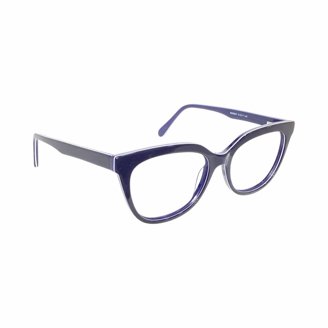 Playereyes Rb99001 Acetate Black Cat Eyes Full Frame 51