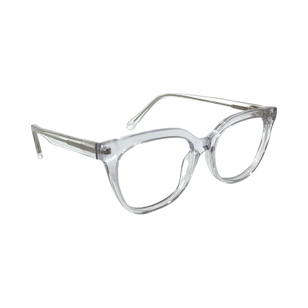 Playereyes Rb99001 Acetate Cristal White Cat Eyes Full Frame 51