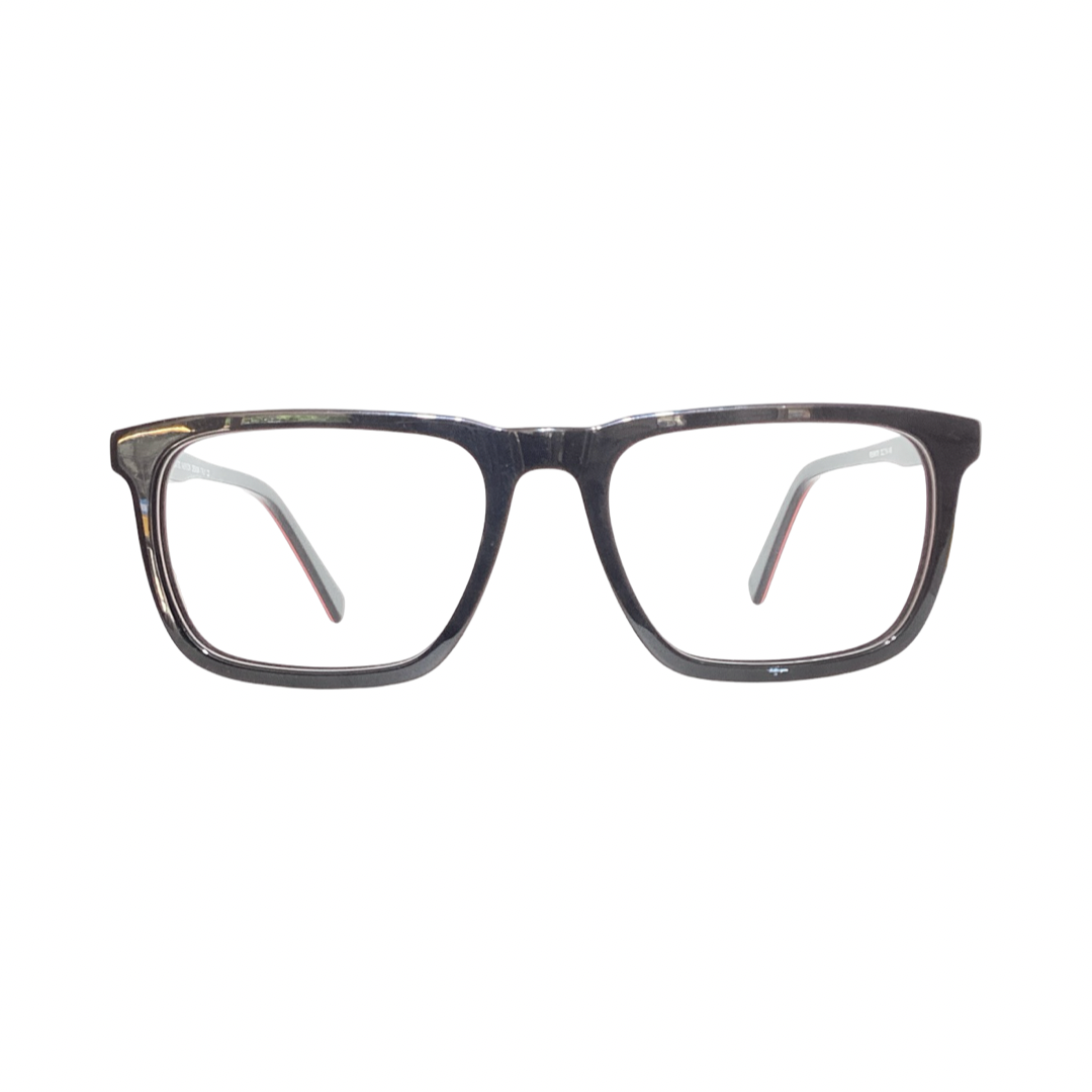 Playereyes Rb99009 Acetate Black Square Full Frame 53