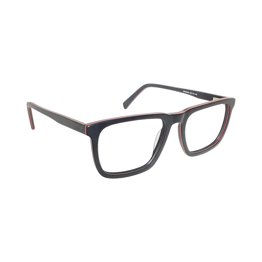 Playereyes Rb99009 Acetate Black Square Full Frame 53