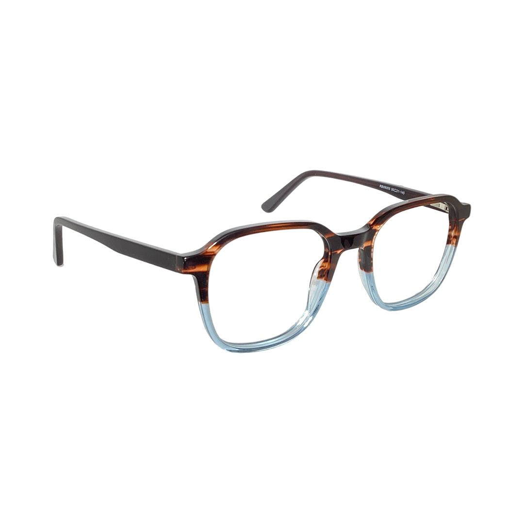 Playereyes Rb99005 Acetate Gredient Blue Hexagon Full Frame 50
