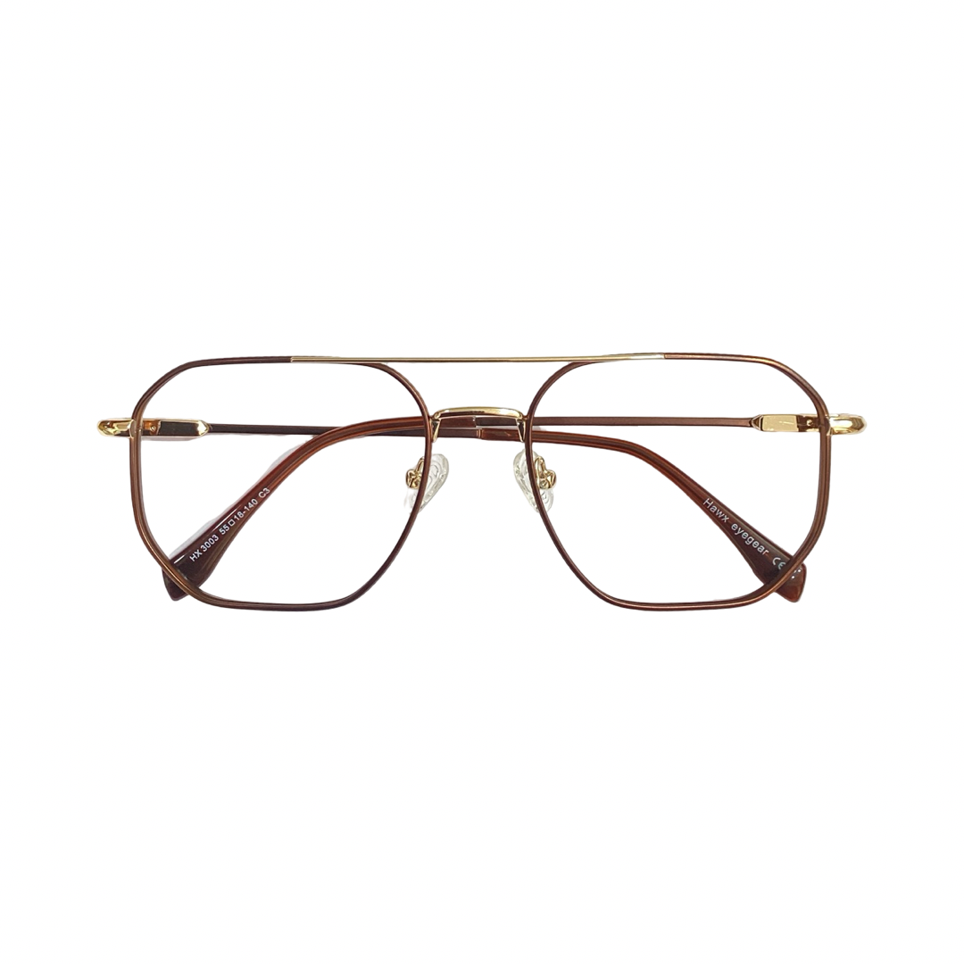 Hawk Hx3003 Metal Brown Gold Retro Full Frame 55