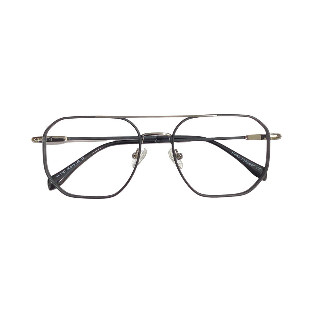 Hawk Hx3003 Metal Black Silver Retro Full Frame 55
