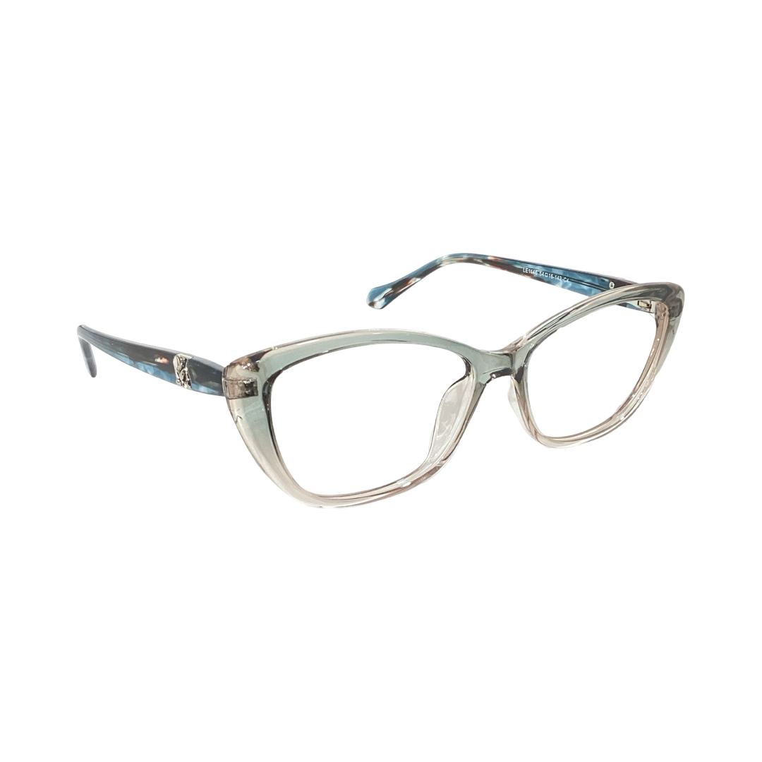 Trends Le1146 Tr Flexi Gred Green Cat Eyes Full Frame 54