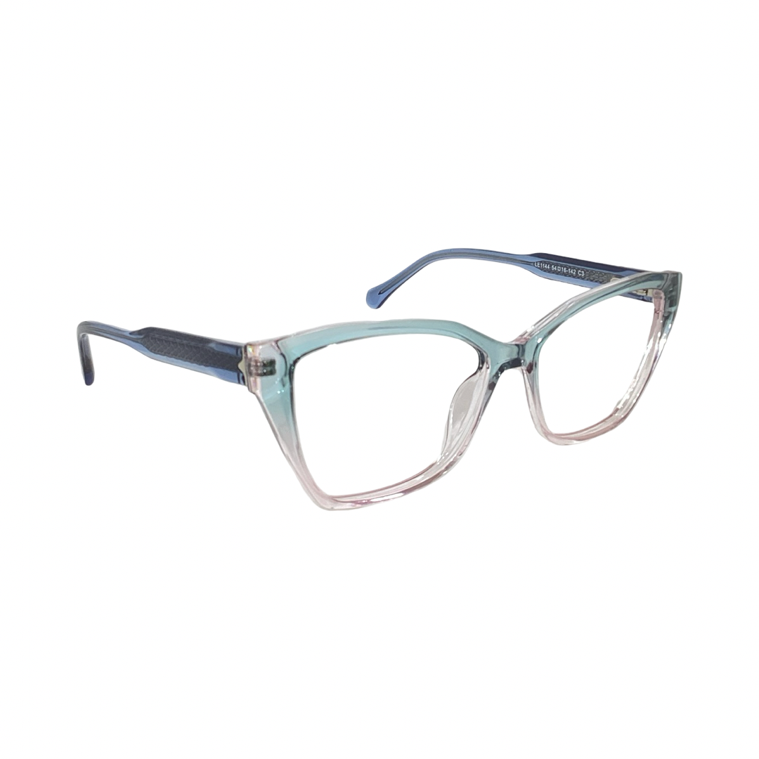 Trends Le1144 Tr Flexi Green Cat Eyes Full Frame 54
