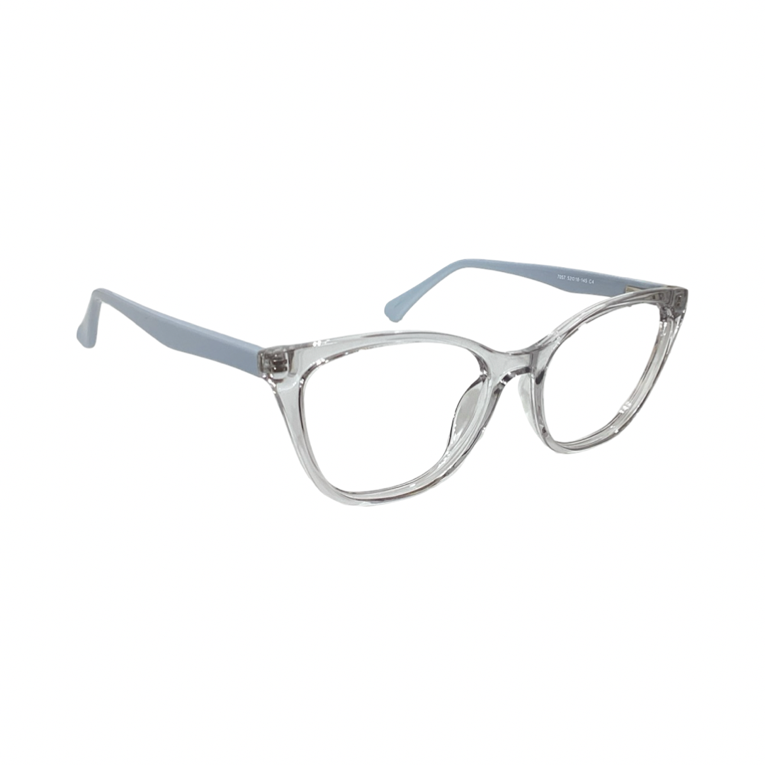 Trends 7057 Tr Flexi Blue Cat Eyes Full Frame 52