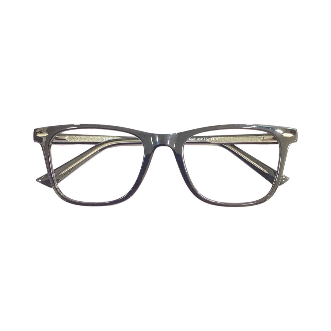 Trends 7067 Tr Flexi Black Wayfarer Full Frame 52