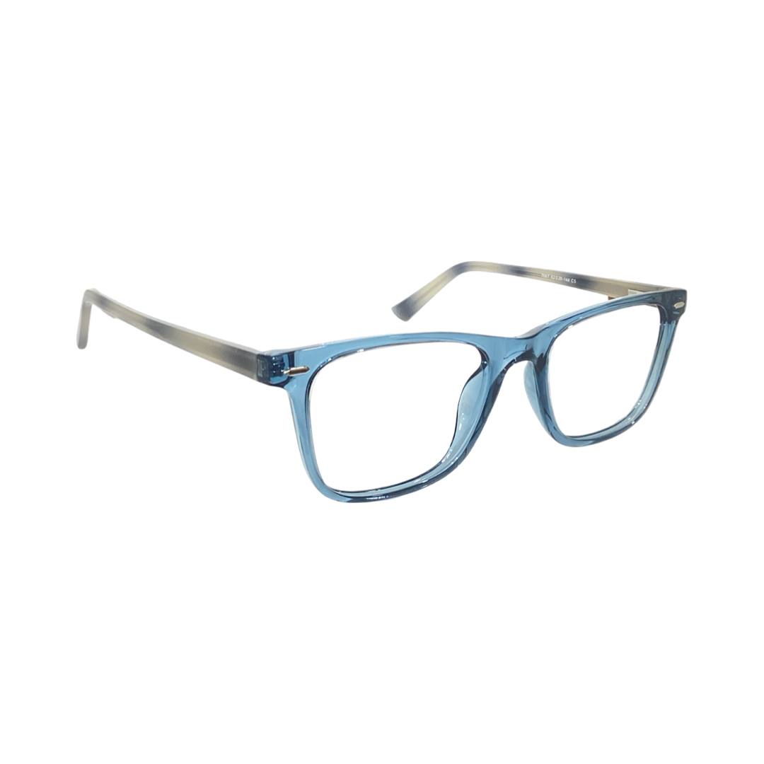 Trends 7067 Tr Flexi Blue Wayfarer Full Frame 52