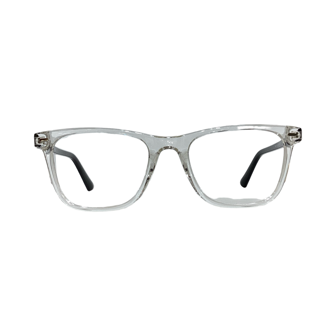 Trends 7067 Tr Flexi Cristal White Wayfarer Full Frame 52