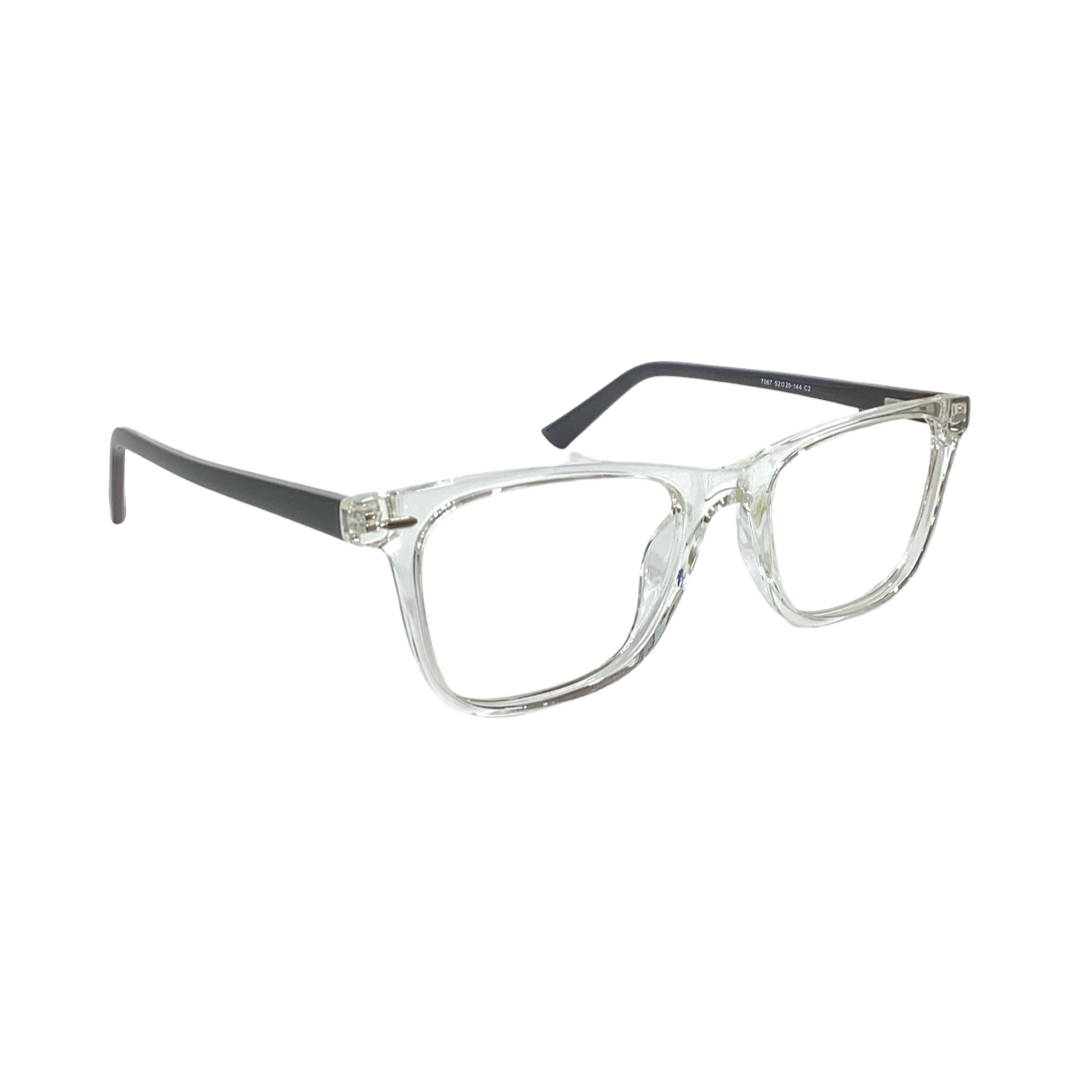 Trends 7067 Tr Flexi Cristal White Wayfarer Full Frame 52