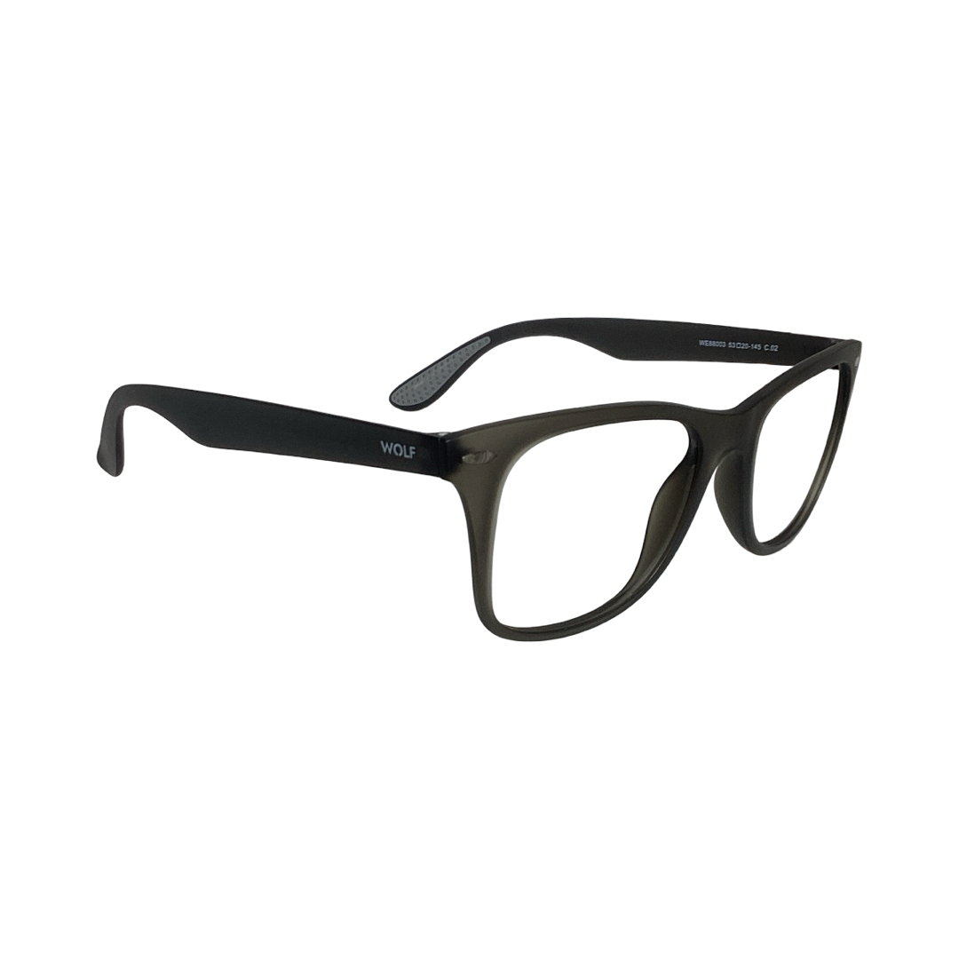 Wolfeyes We88003 Tr Flexi Grey Wayfarer Full Frame 53