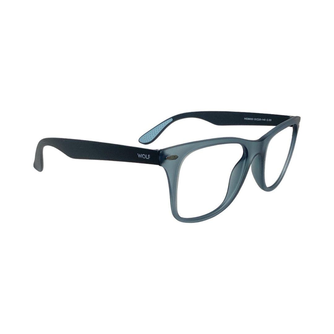 Wolfeyes We88003 Tr Flexi Green Wayfarer Full Frame 53