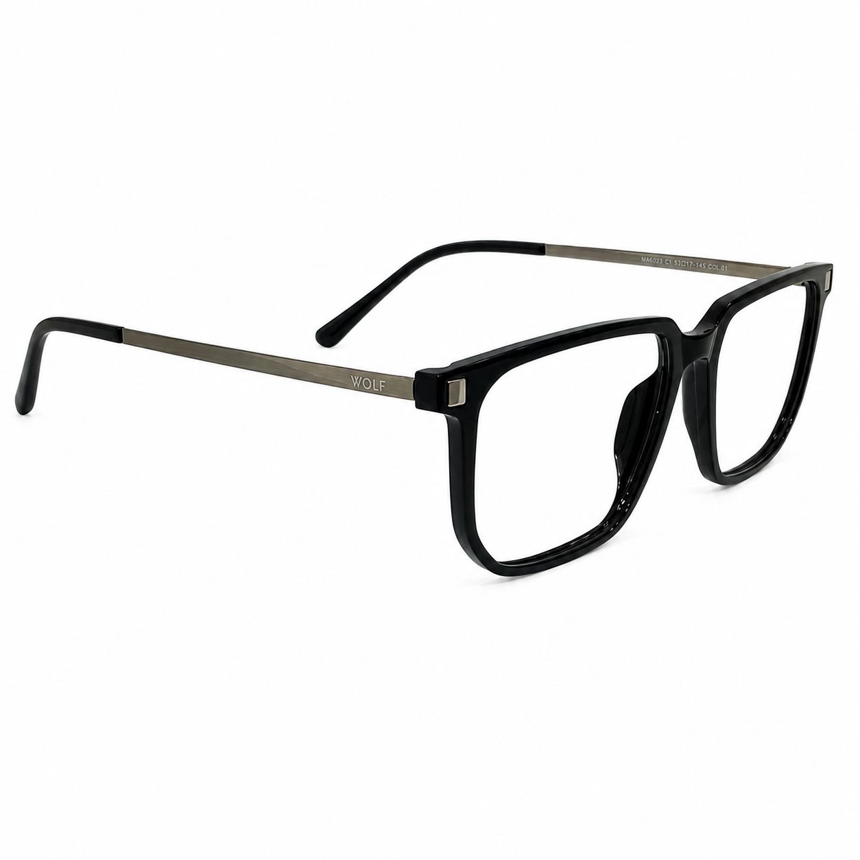 Wolfeyes We91009 Tr Flexi Black Square Full Frame 53