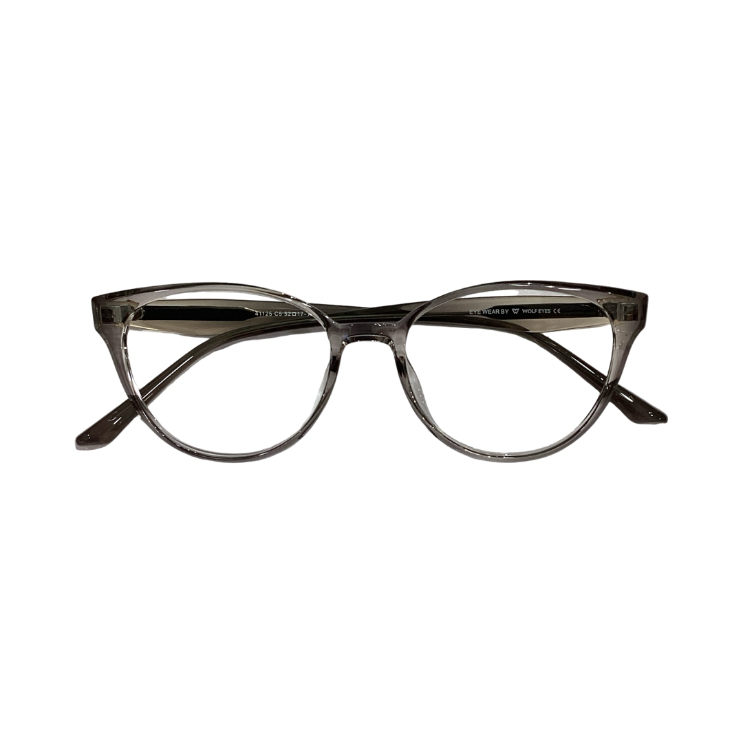 Wolfeyes 41125 Tr Flexi Gray Cat Eyes Full Frame 52