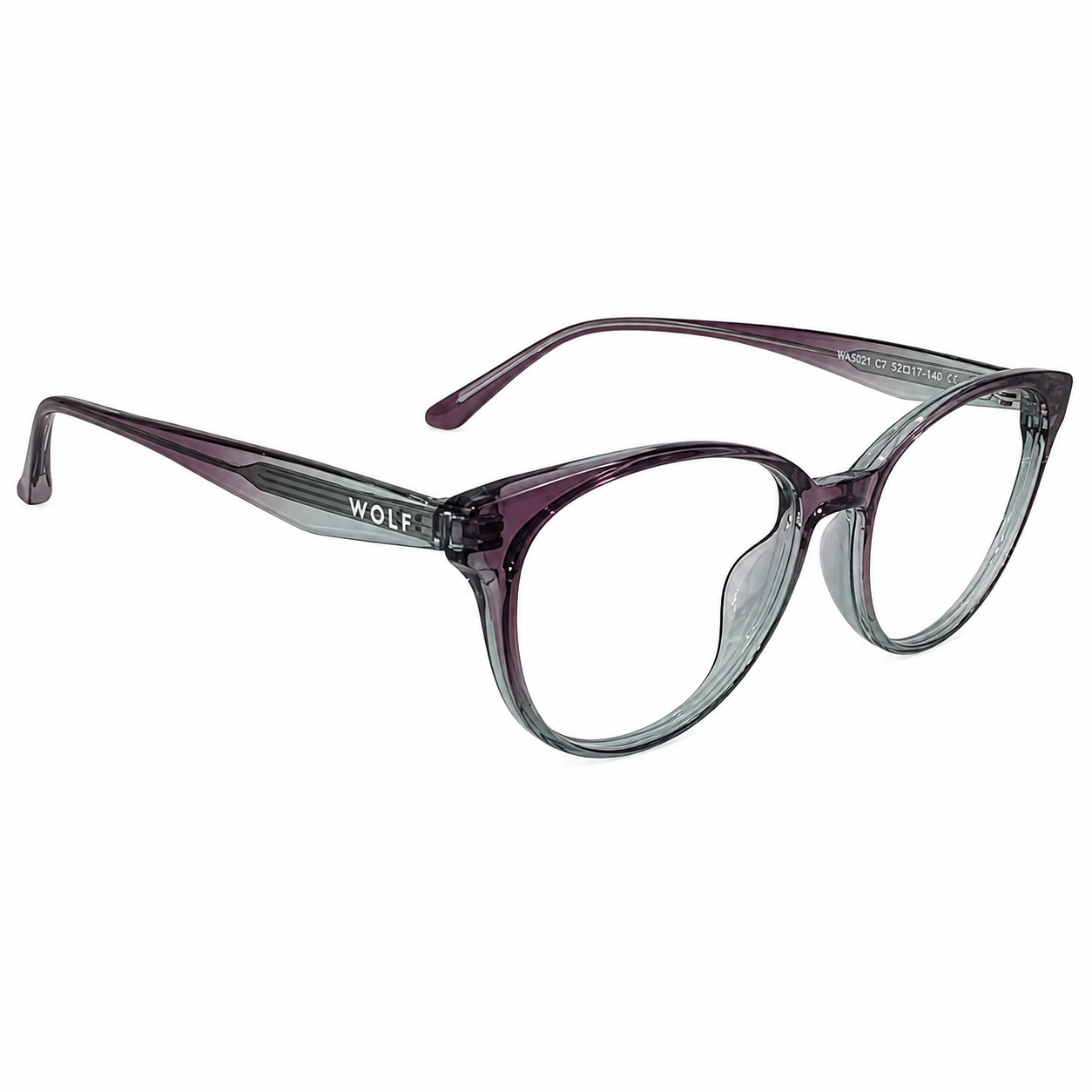 Wolfeyes 41125 Tr Flexi Purple Cat Eyes Full Frame 52
