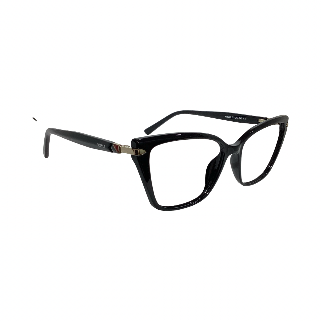 Wolfeyes Yt6222 Tr Flexi Black Cat Eyes Full Frame 53