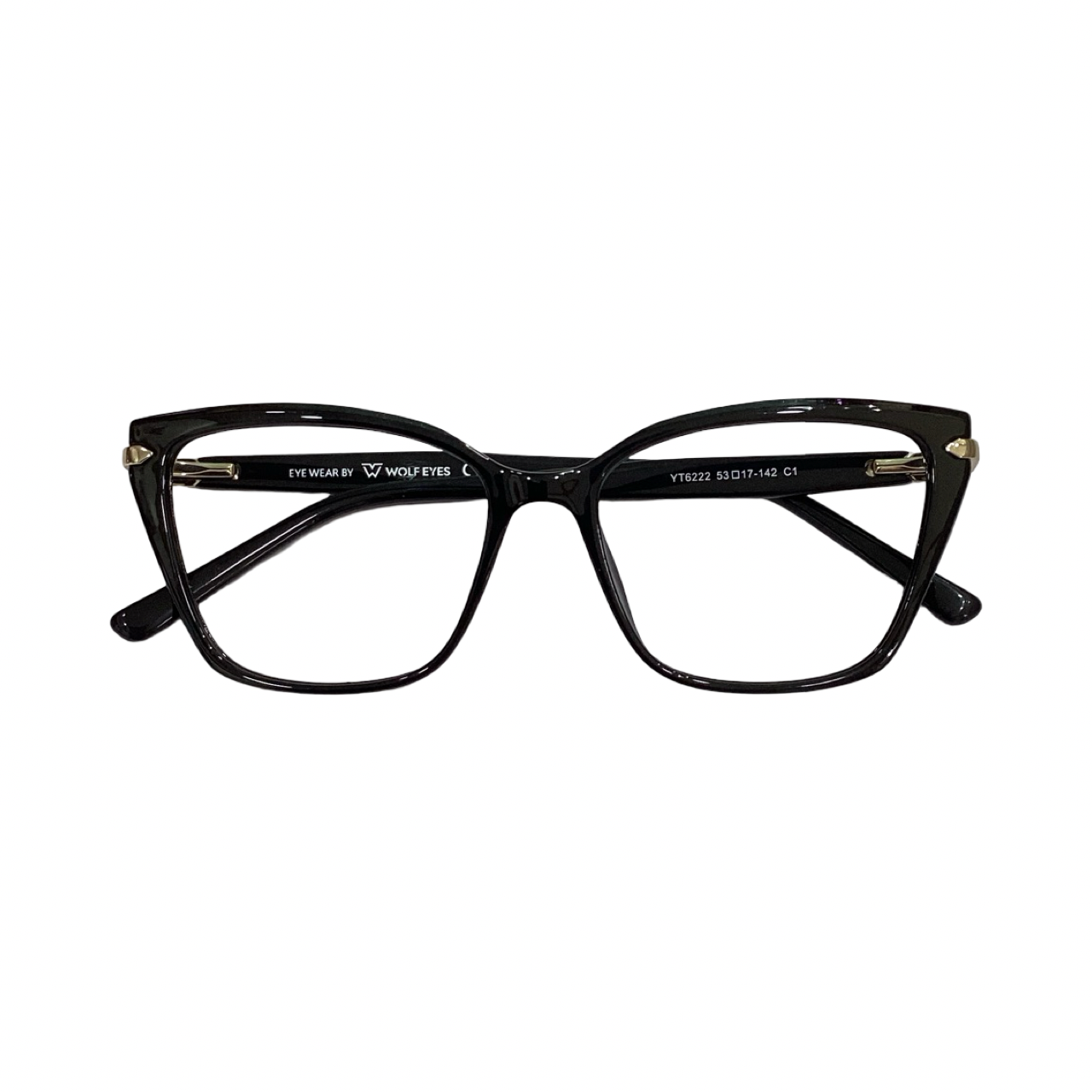 Wolfeyes Yt6222 Tr Flexi Black Cat Eyes Full Frame 53