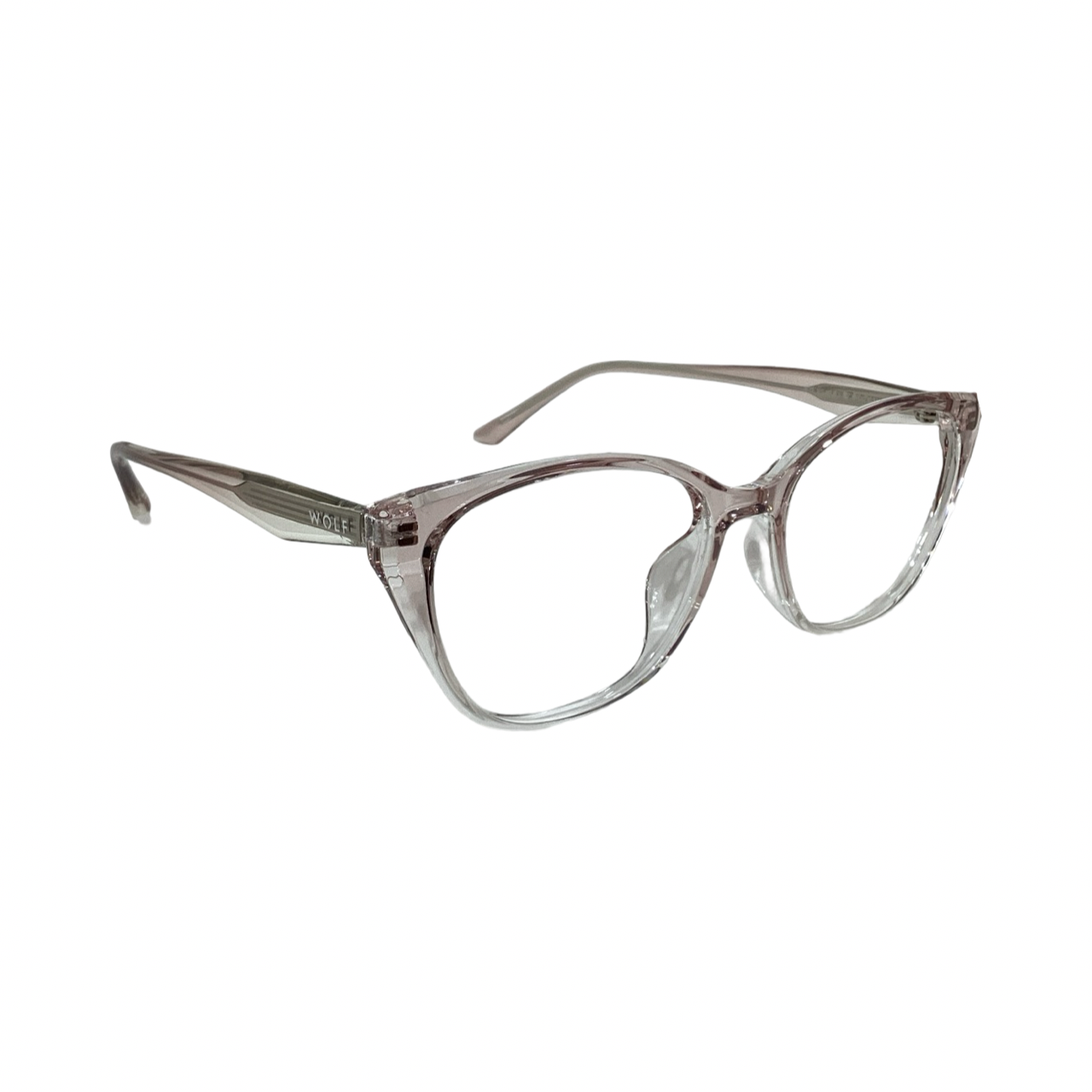 Wolfeyes 41123 Tr Flexi Pink Cat Eyes Full Frame 53