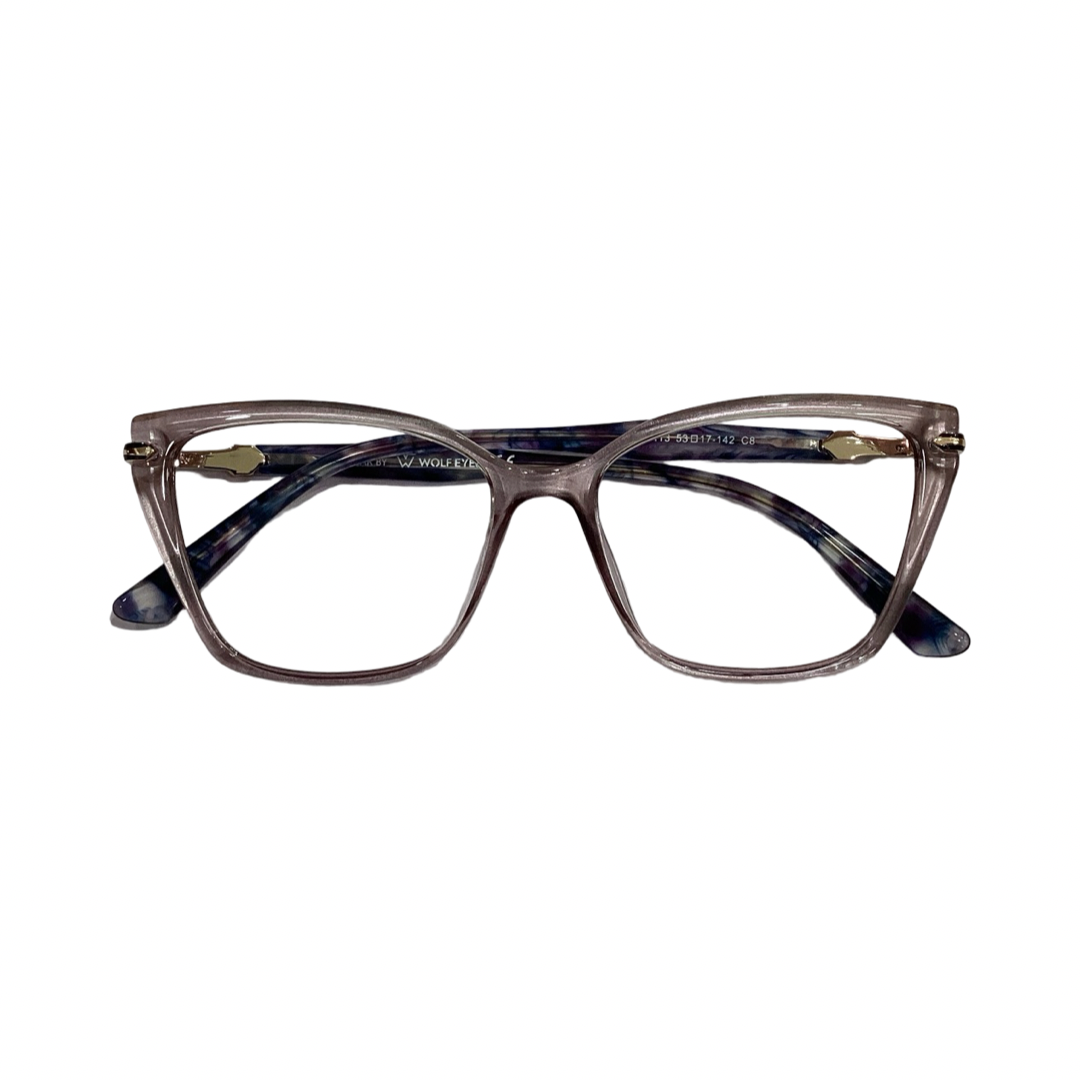 Wolfeyes Yt6113 Tr Flexi Pink Cat Eyes Full Frame 53