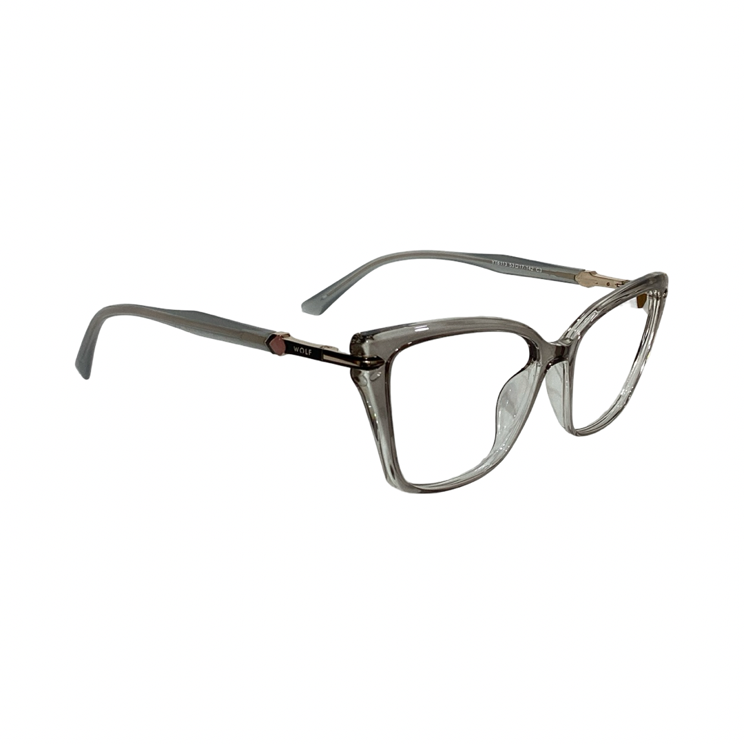 Wolfeyes Yt6113 Tr Flexi Gray Cat Eyes Full Frame 53