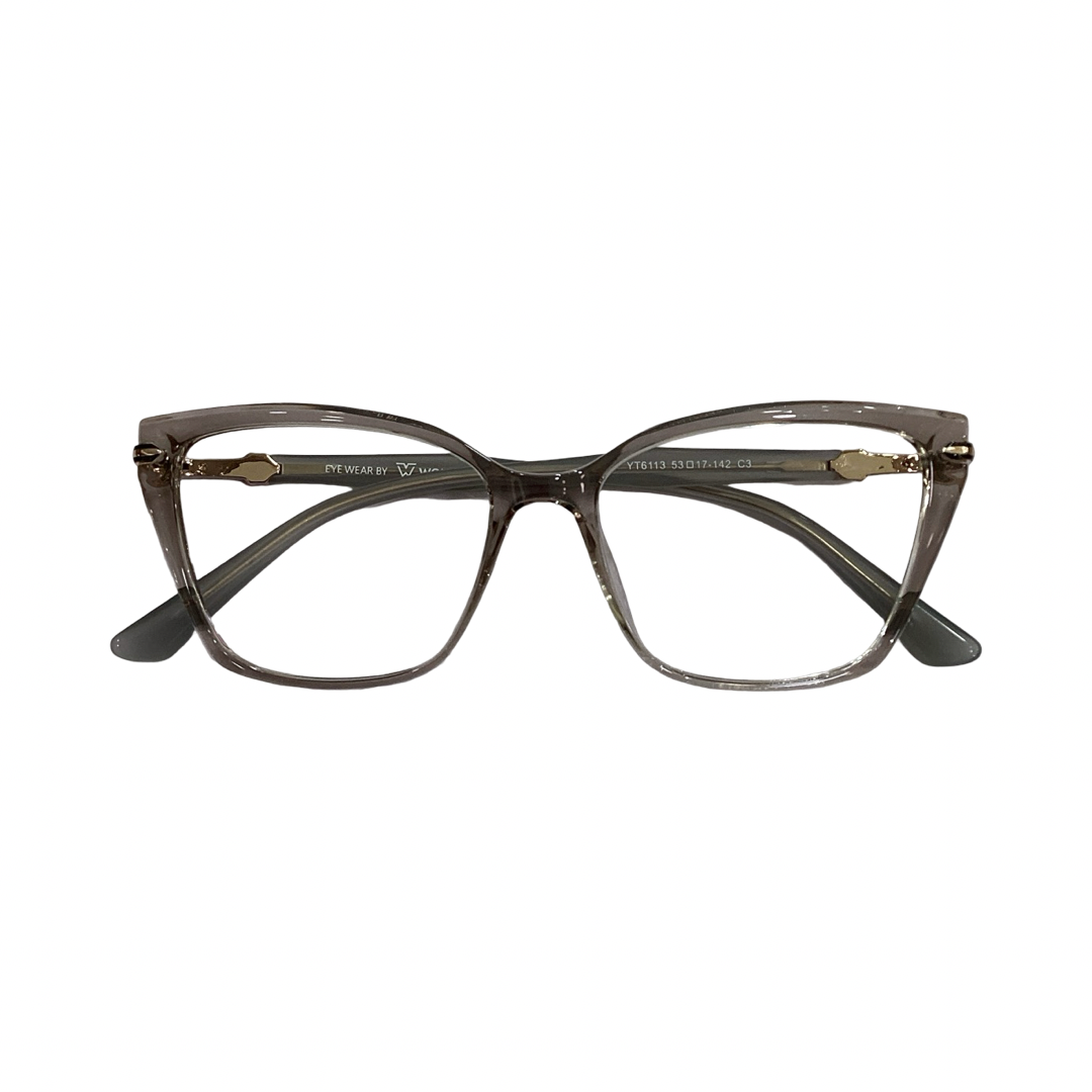 Wolfeyes Yt6113 Tr Flexi Gray Cat Eyes Full Frame 53