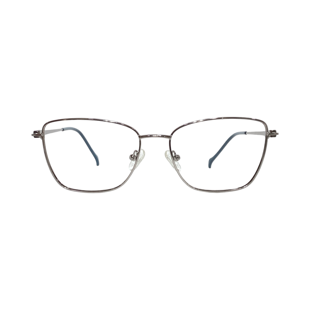 Wolfeyes 260019 Metal Silver Cat Eyes Full Frame 52