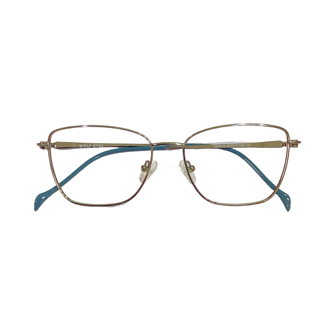 Wolfeyes 260019 Metal Silver Cat Eyes Full Frame 52