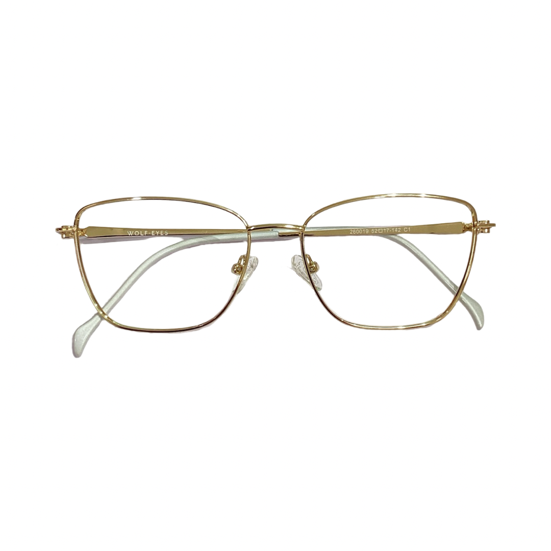 Wolfeyes 260019 Metal Gold Cat Eyes Full Frame 52
