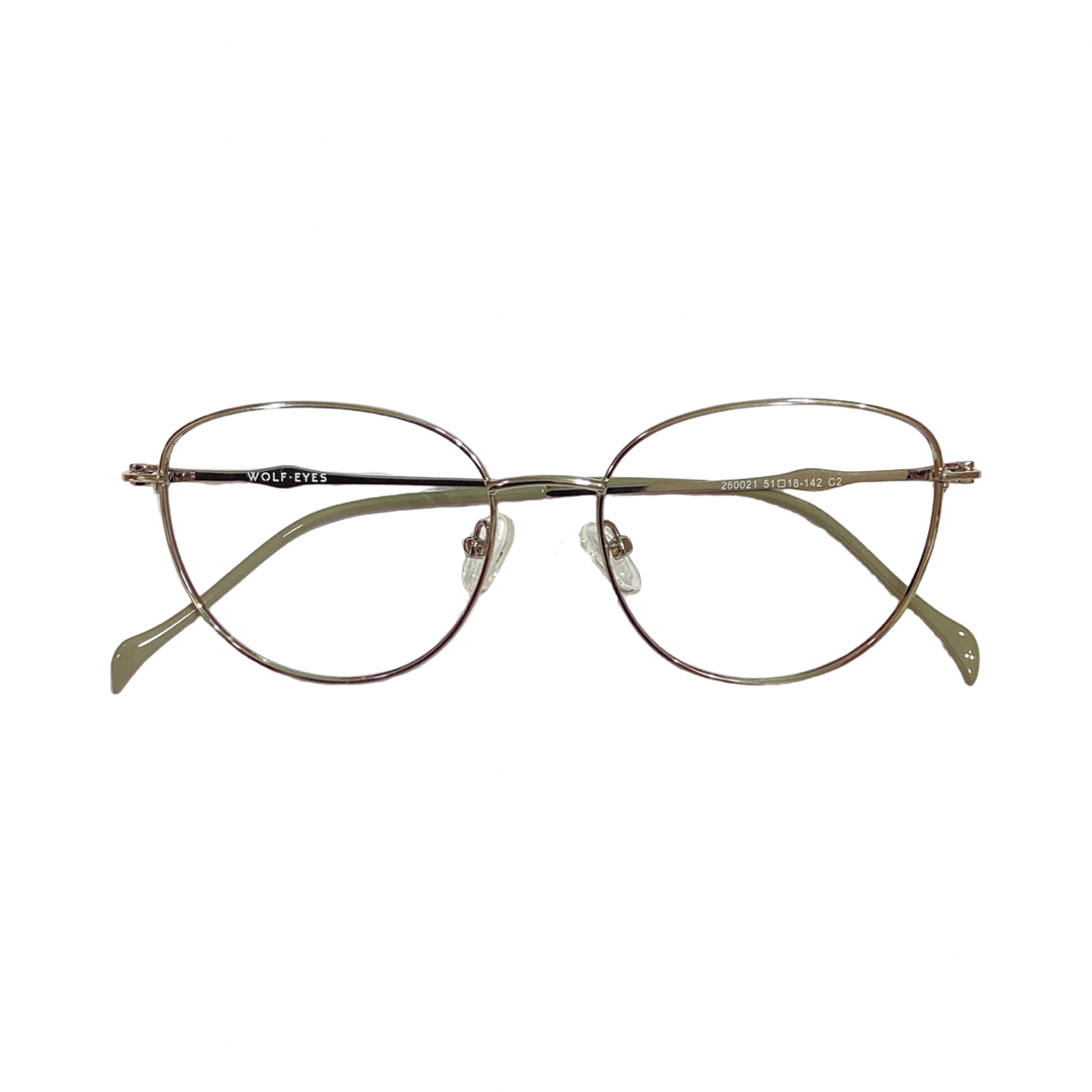 Wolfeyes 260021 Metal Silver Cat Eyes Full Frame 51