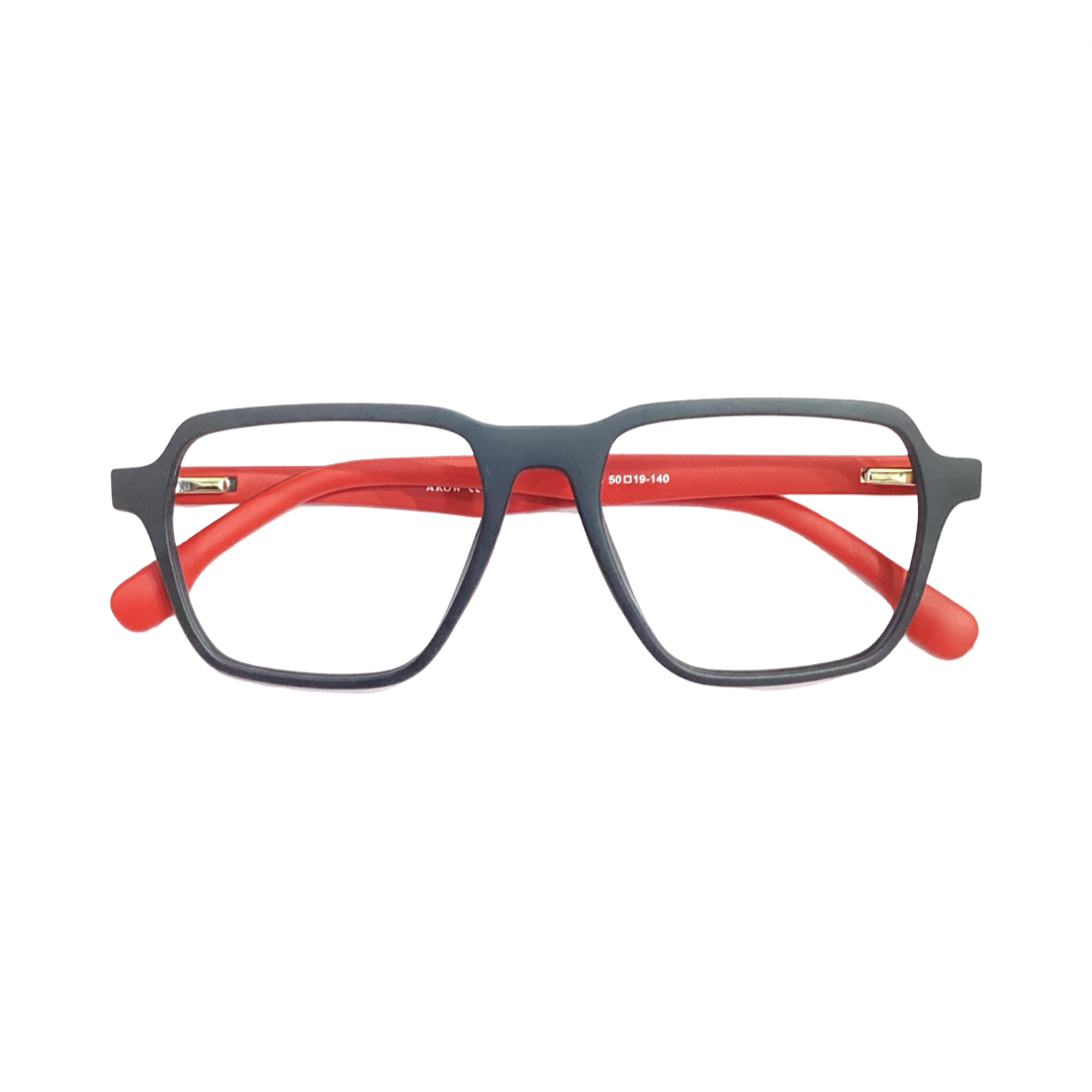Arow 77708 Tr Flexi Black Red Square Full Frame 50
