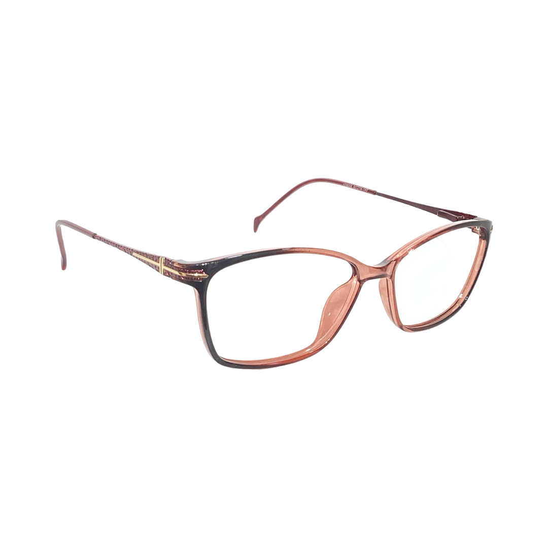 Larbour 178008 Tr Flexi Brown Cat Eyes Full Frame 52