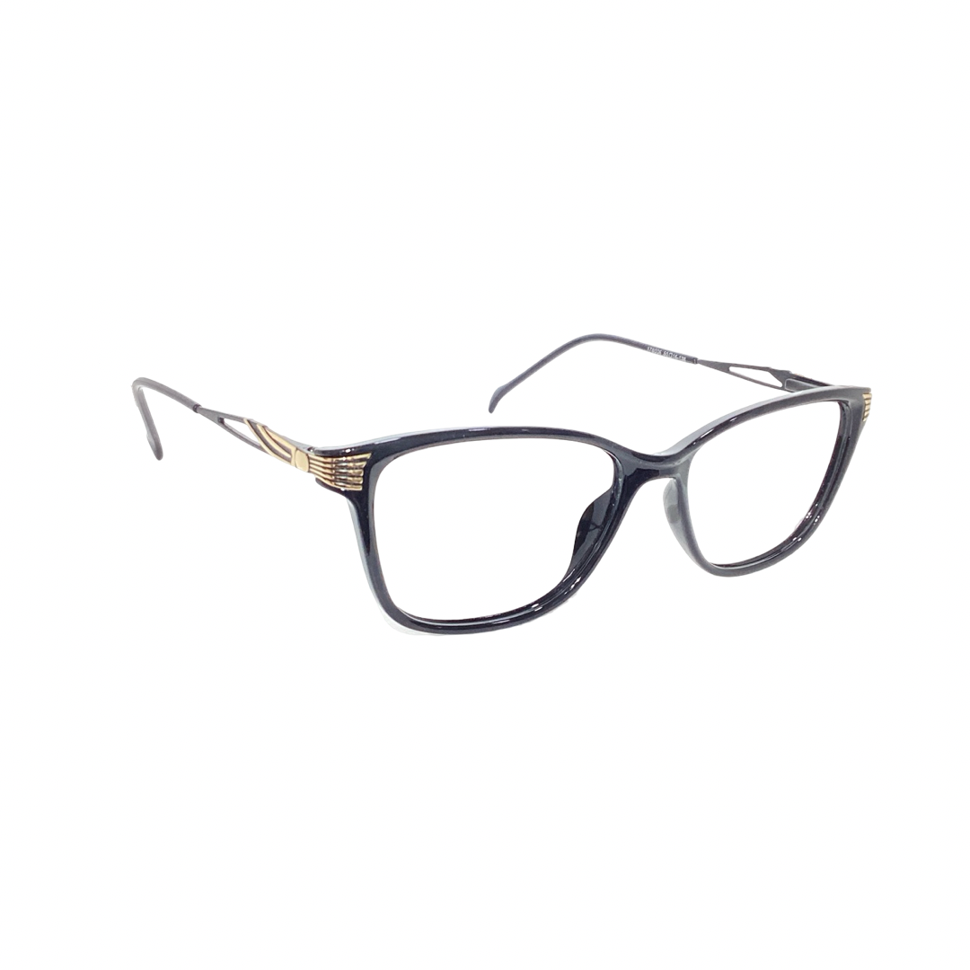 Larbour  178006 Tr Flexi Black Cat Eyes Full Frame 50